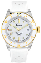 Squale 1545 White Rubber Watch 1545WTWT.HTW Image 1