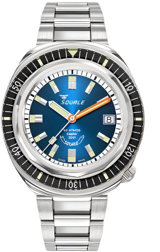 Squale 2001 Sunray Blue Watch 2001BKBL.AC Image 1