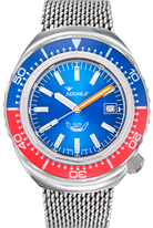 Squale 2002 Blue Red Watch 2002.SS.BLR.BL.ME22 Image 1