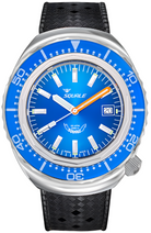 Squale 2002 Blue Rubber Watch 2002.SS.BL.BL.HT Image 1