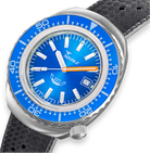 Squale 2002 Blue Rubber Watch 2002.SS.BL.BL.HT Image 2