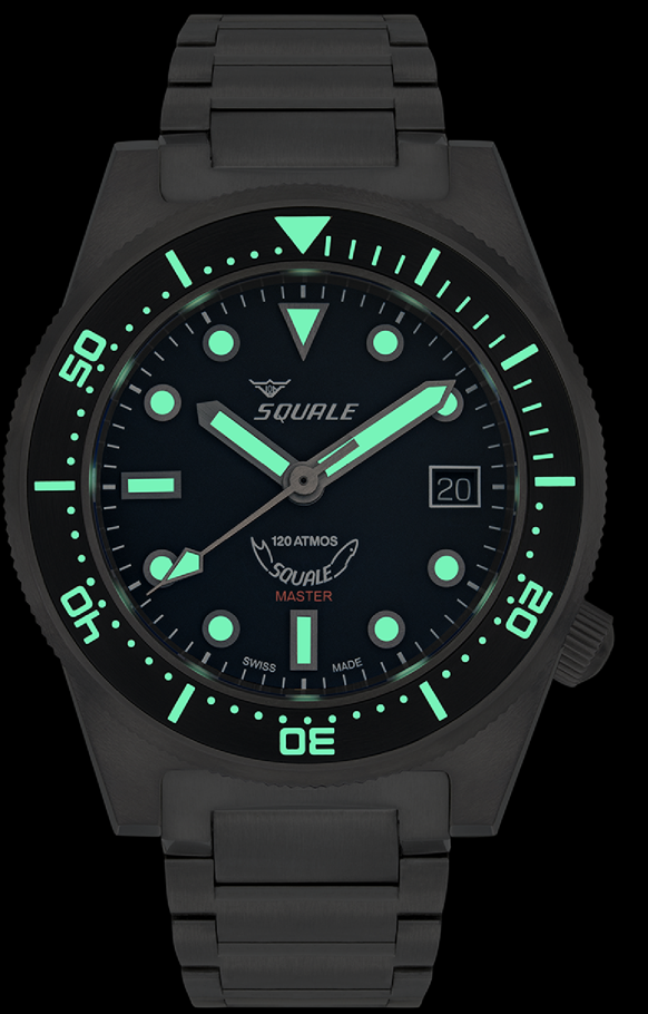 Squale Master Titanium Watch MASTIBKBK.TI20 Image 2