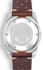 Squale Matic Chocolate Leather Watch MATICXSD.PTS Image 2