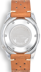 Squale Matic Light Blue Leather Watch MATICXSE.PTC Image 2