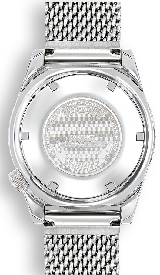 Squale Matic Light Blue Mesh Watch MATICXSE.ME22 Image 2