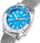 Squale Matic Light Blue Mesh Watch MATICXSE.ME22 Image 3