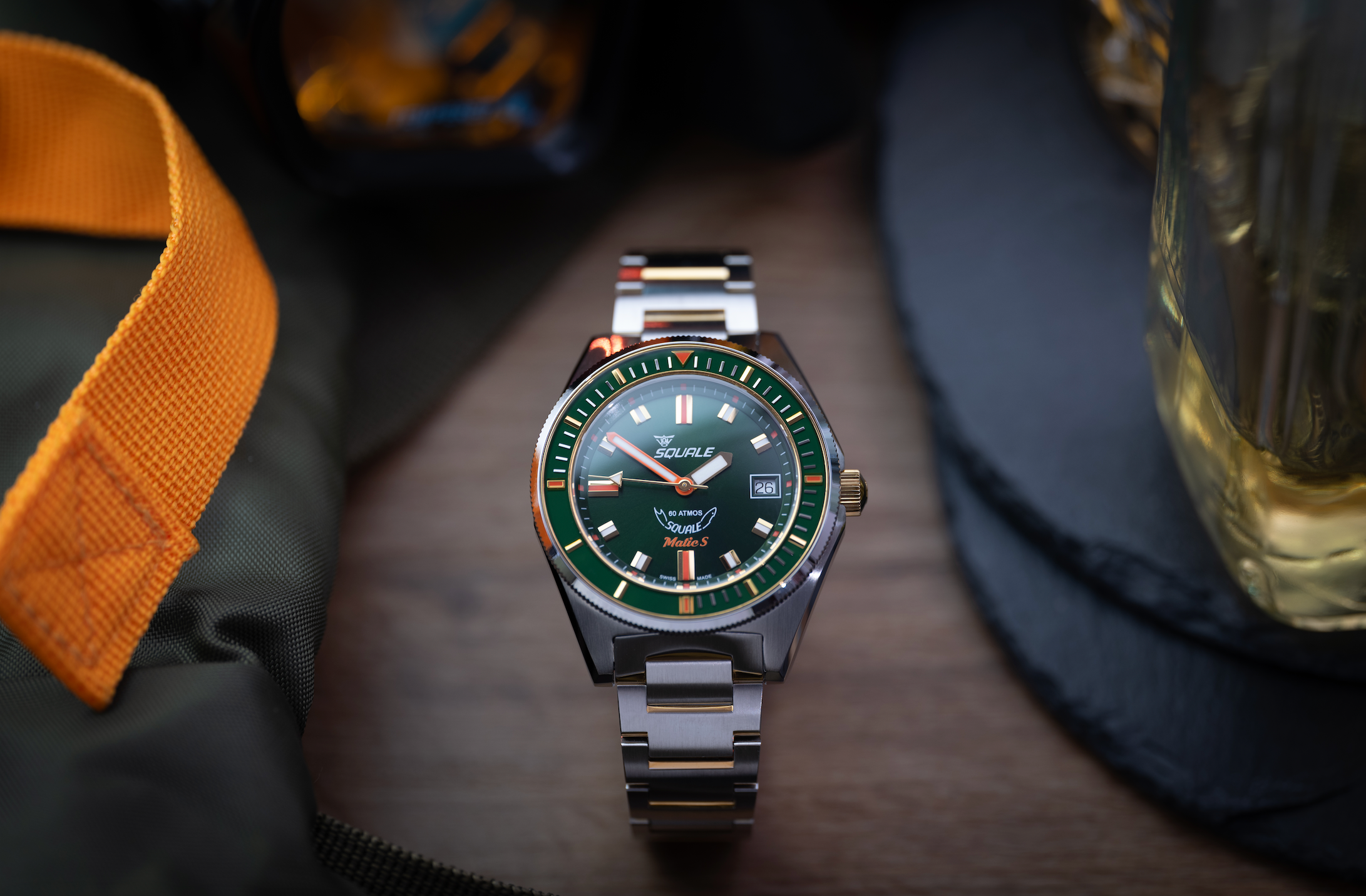 squale-matic-s-green-two-tone-bracelet-watch-maticggrgr-ssbi-image