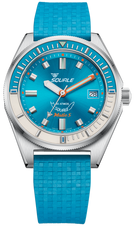 Squale Matic S Light Blue Rubber Watch MATICLBWLB.MRLB Image 1