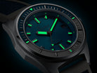Squale Matic S Light Blue Rubber Watch MATICLBWLB.MRLB Image 2