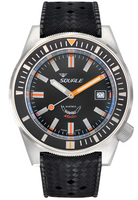 Squale Matic Satin Black Rubber Watch MATICXSG.HT Image 1
