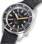 Squale Matic Satin Black Rubber Watch MATICXSG.HT Image 4
