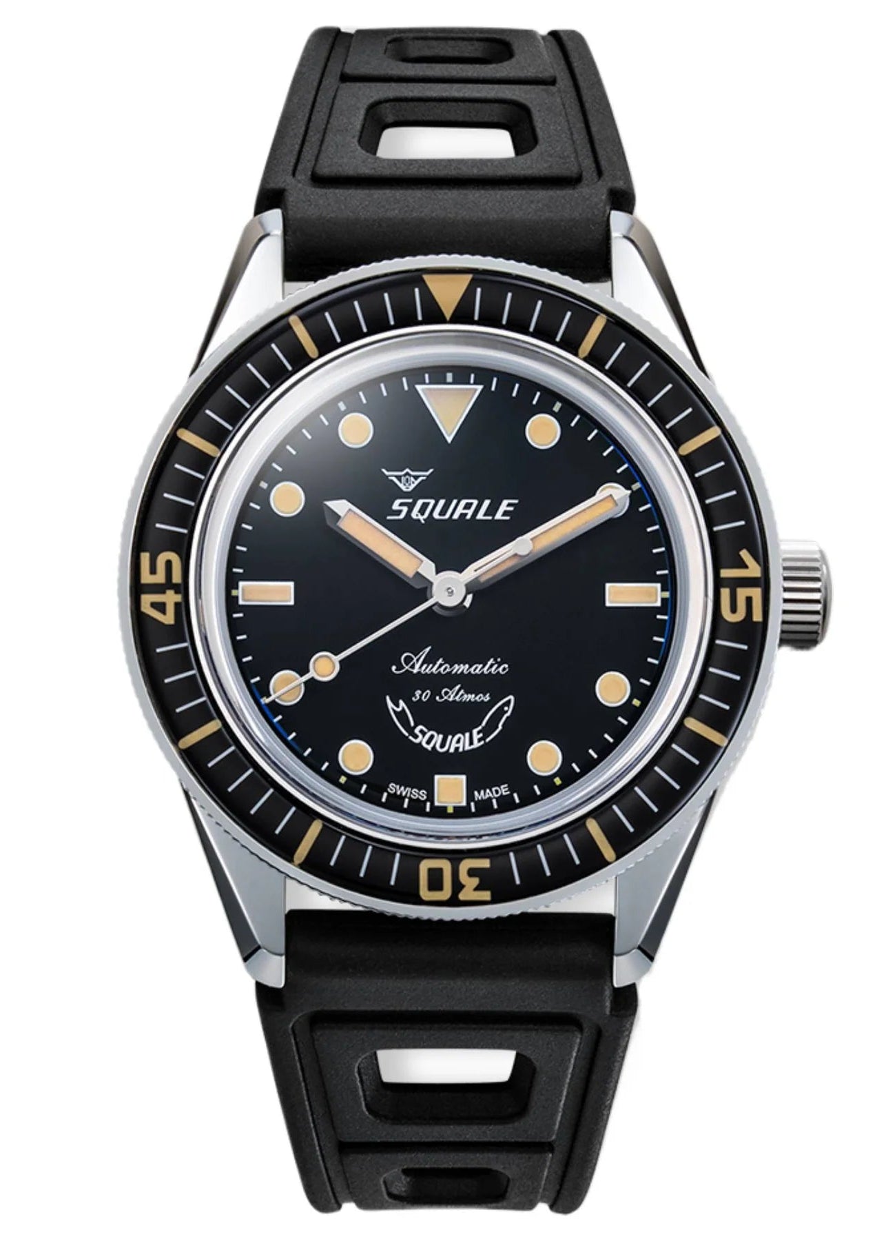 Squale Sub 37 Legend Watch SUB-37BKBK.RBK Image 1
