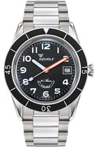Squale SUB-39 Black Arabic Bracelet Watch SUB-39MON.BR22 Image 1
