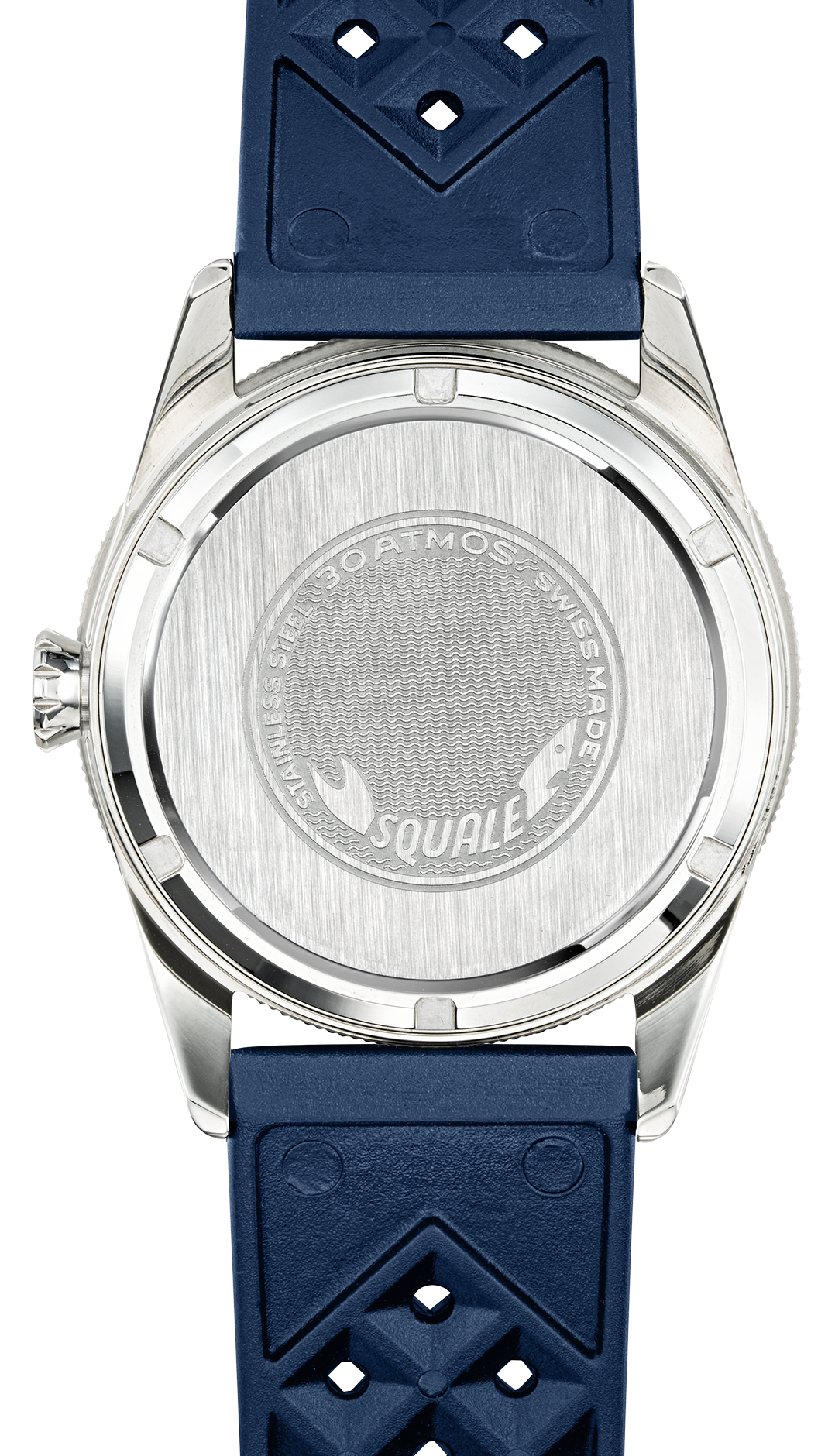 Squale SUB-39 GMT Blue Vintage Rubber Watch SUB39GMTB.HTB Image 2