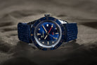 Squale SUB-39 GMT Blue Vintage Rubber Watch SUB39GMTB.HTB Image 7
