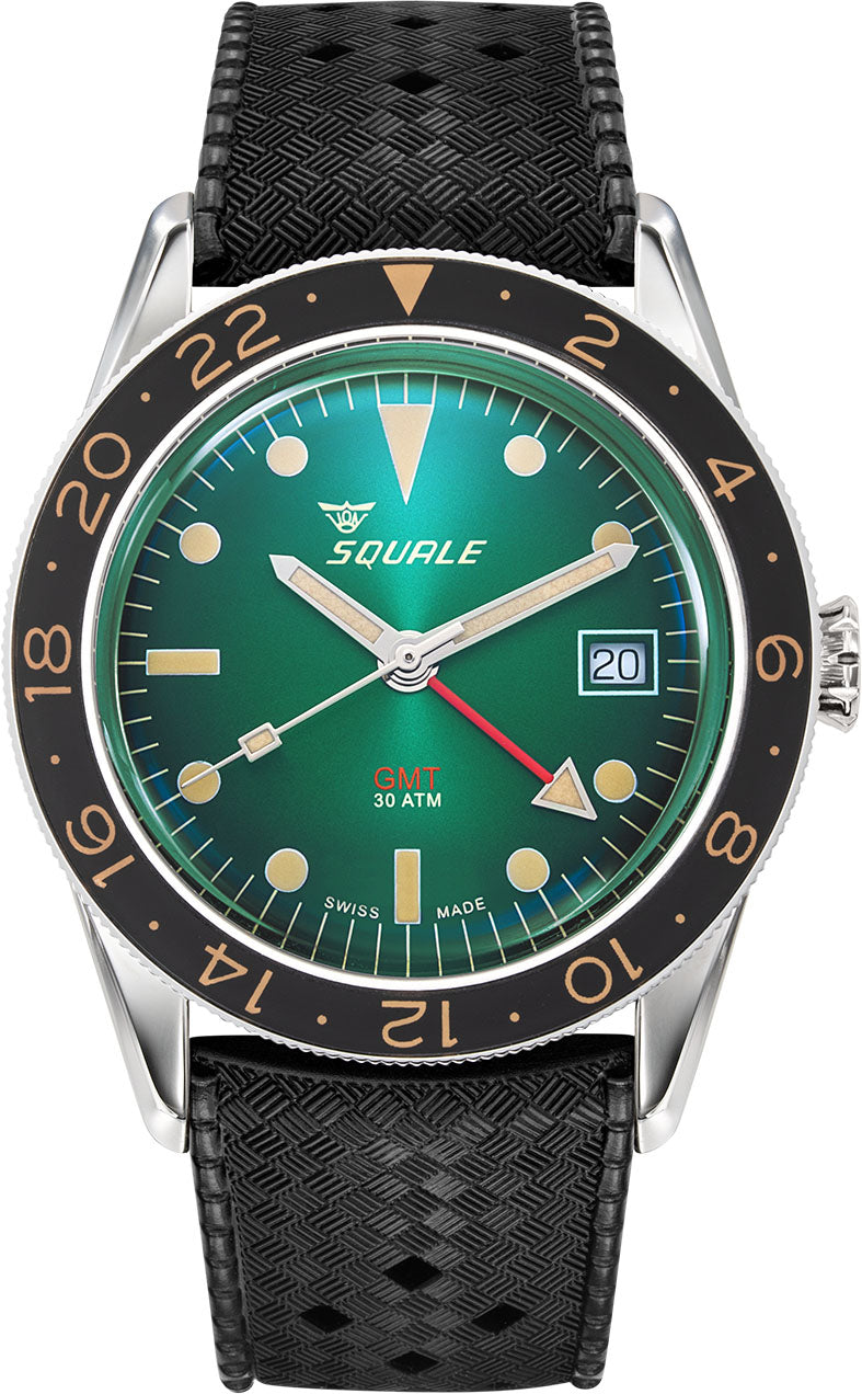 Squale SUB-39 GMT Vintage Green Watch SUB-39GMGR.HT Image 1