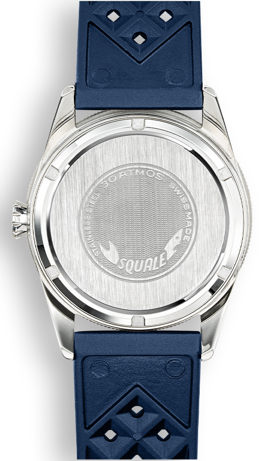 Squale SUB-39 Super Blue Rubber Watch SUB-39RD.HTB Image 2