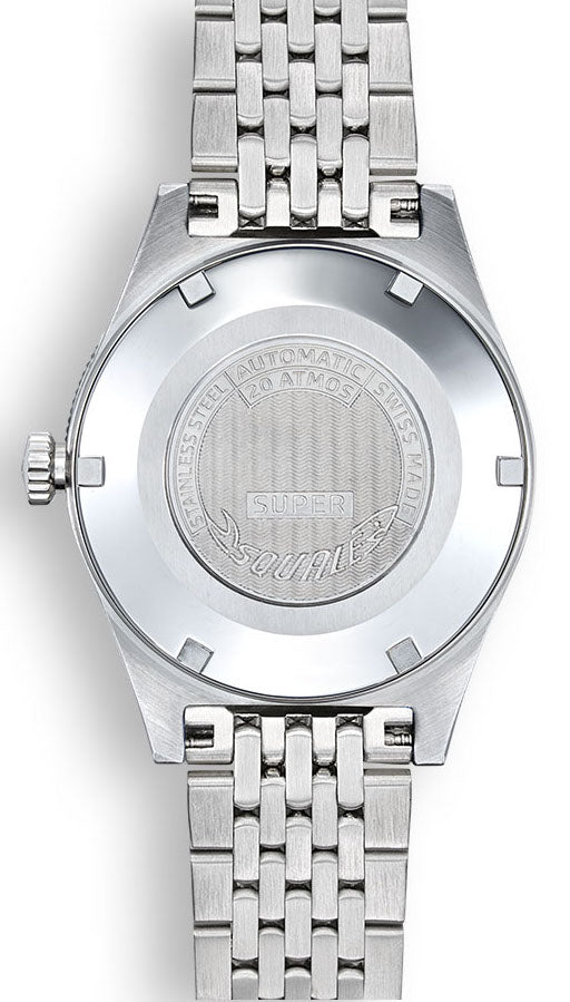Squale SuperSquale Sunray Black Bracelet Watch SUPERSSBK.AC Image 2