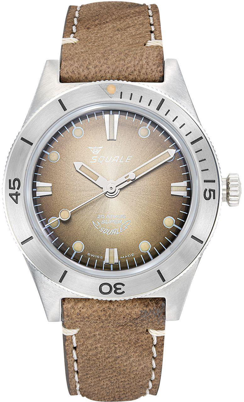 Squale SuperSquale Sunray Brown Watch SUPERSSBW Image 1