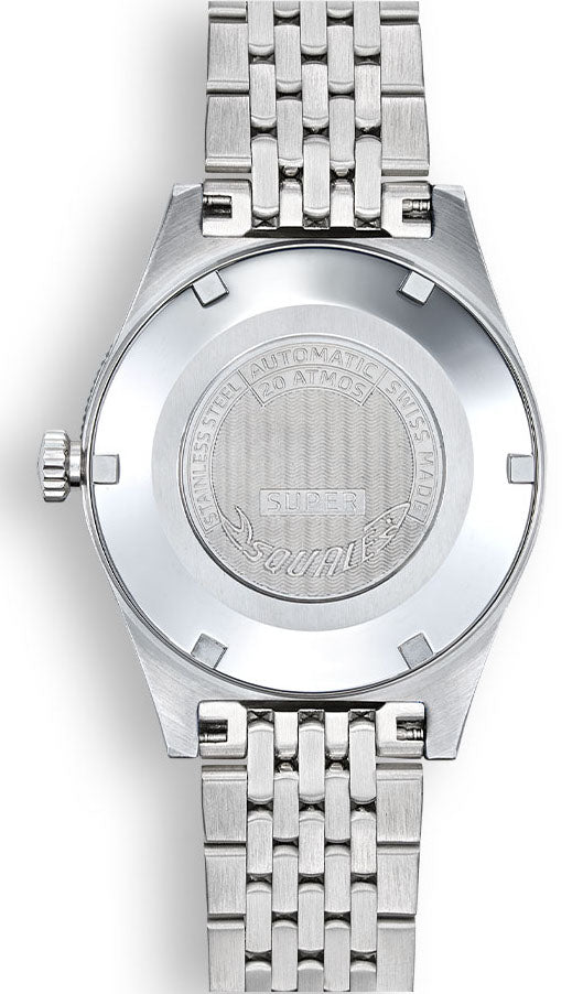 Squale SuperSquale Sunray Grey Bracelet Watch SUPERSSG.AC Image 2