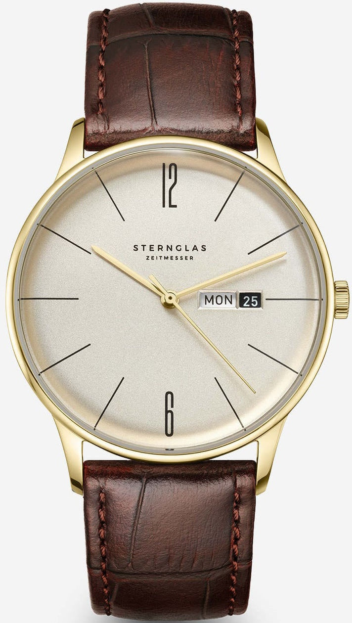 Sternglas Berlin Sepia Gold Watch S01-BE14-HE01 Image 1