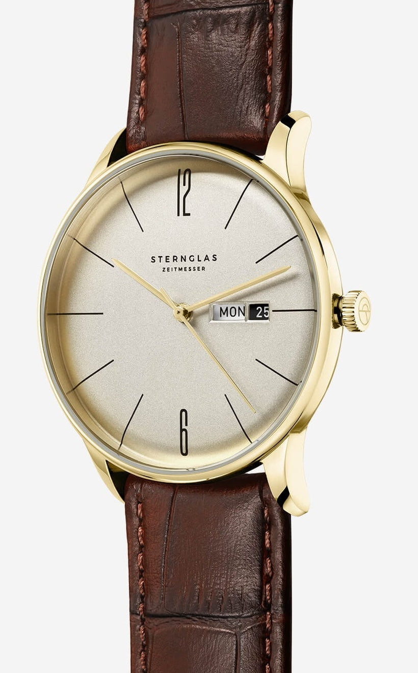 Sternglas Berlin Sepia Gold Watch S01-BE14-HE01 Image 2