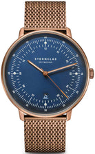 Sternglas Hamburg Blue Bronze Watch S01-HH27-MI11 Image 1