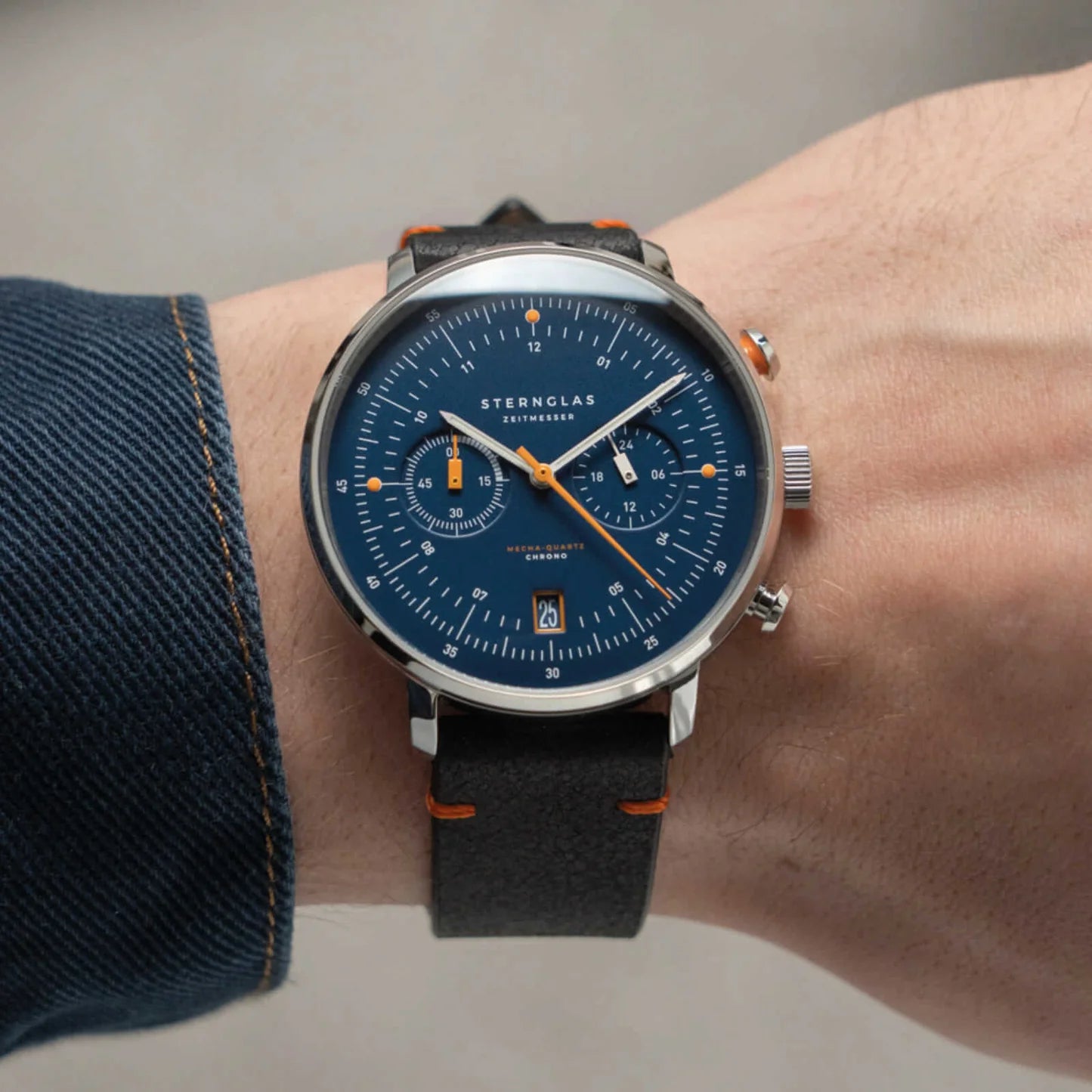 sternglas-hamburg-chrono-dark-blue-silver-kuste-nero-orange-watch-s01-hc06-eb05-image