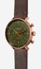 Sternglas Hamburg Chrono Green Bronze Watch S01-HC35-VI17 Image 2