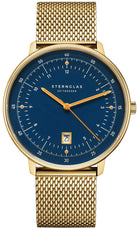 Sternglas Hamburg Dark Blue Gold Watch S01-HH07-MI05 Image 1