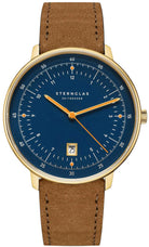 Sternglas Hamburg Dark Blue Gold Watch S01-HH07-WL02 Image 1