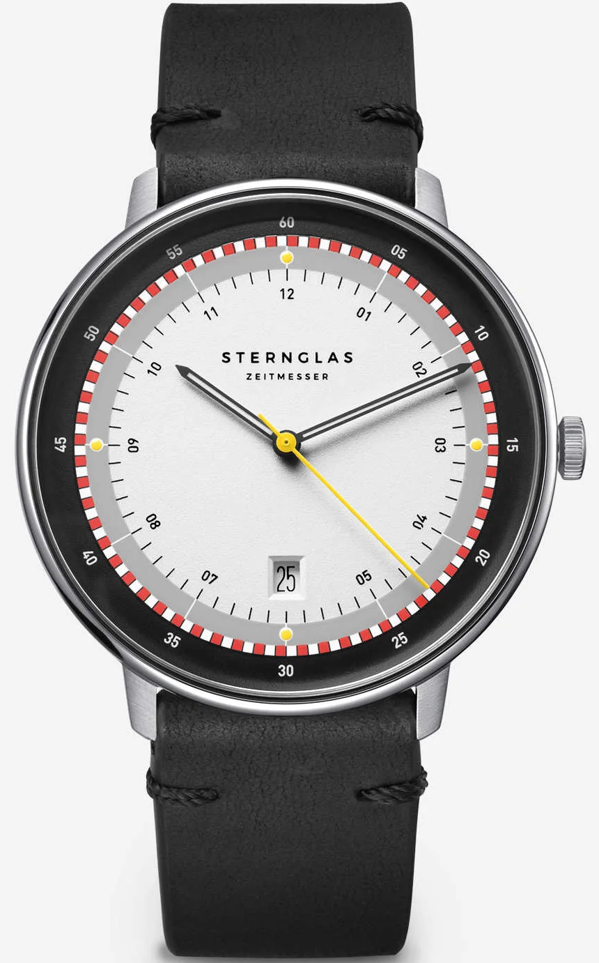 Sternglas Hamburg Edition Hafen Leather Watch S01-HHH16-VI15 Image 1
