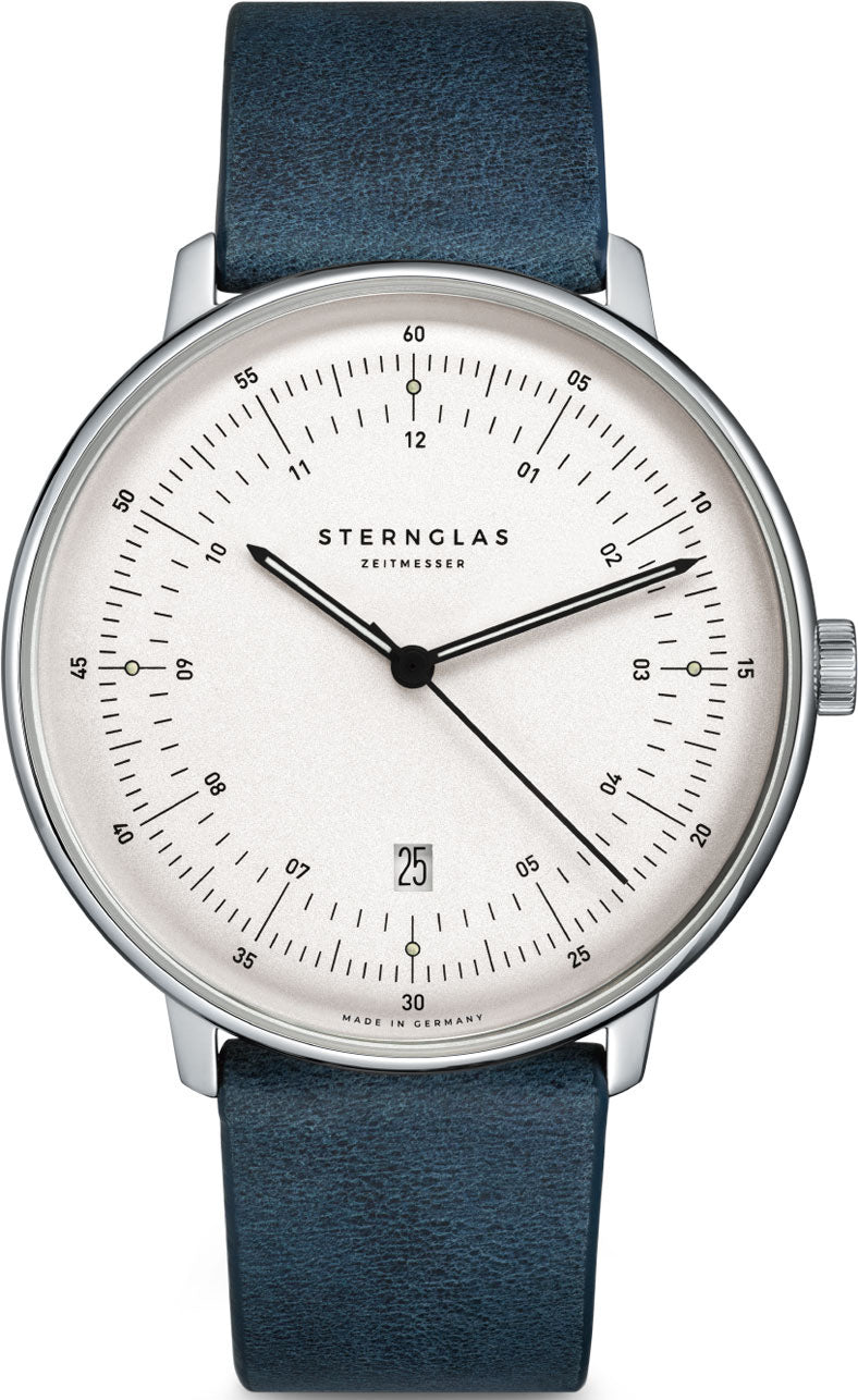 Sternglas Hamburg Quartz Leather Watch S01-HH10-VI13 Image 1