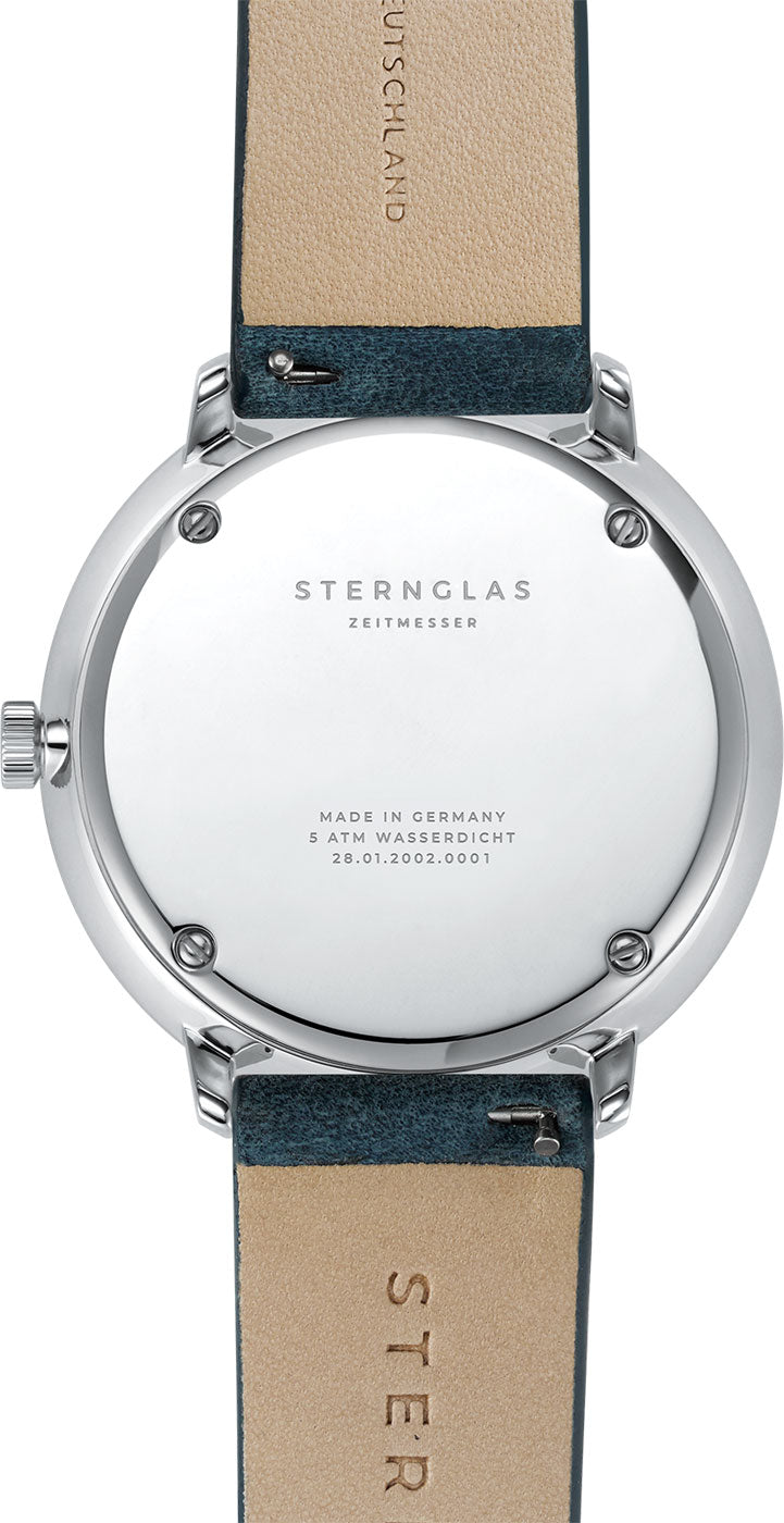 Sternglas Hamburg Quartz Leather Watch S01-HH10-VI13 Image 2