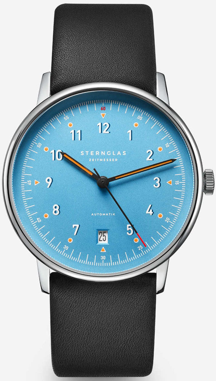 Sternglas Lumatik Automatic Light Blue Watch S02-LM17-PR07 Image 1