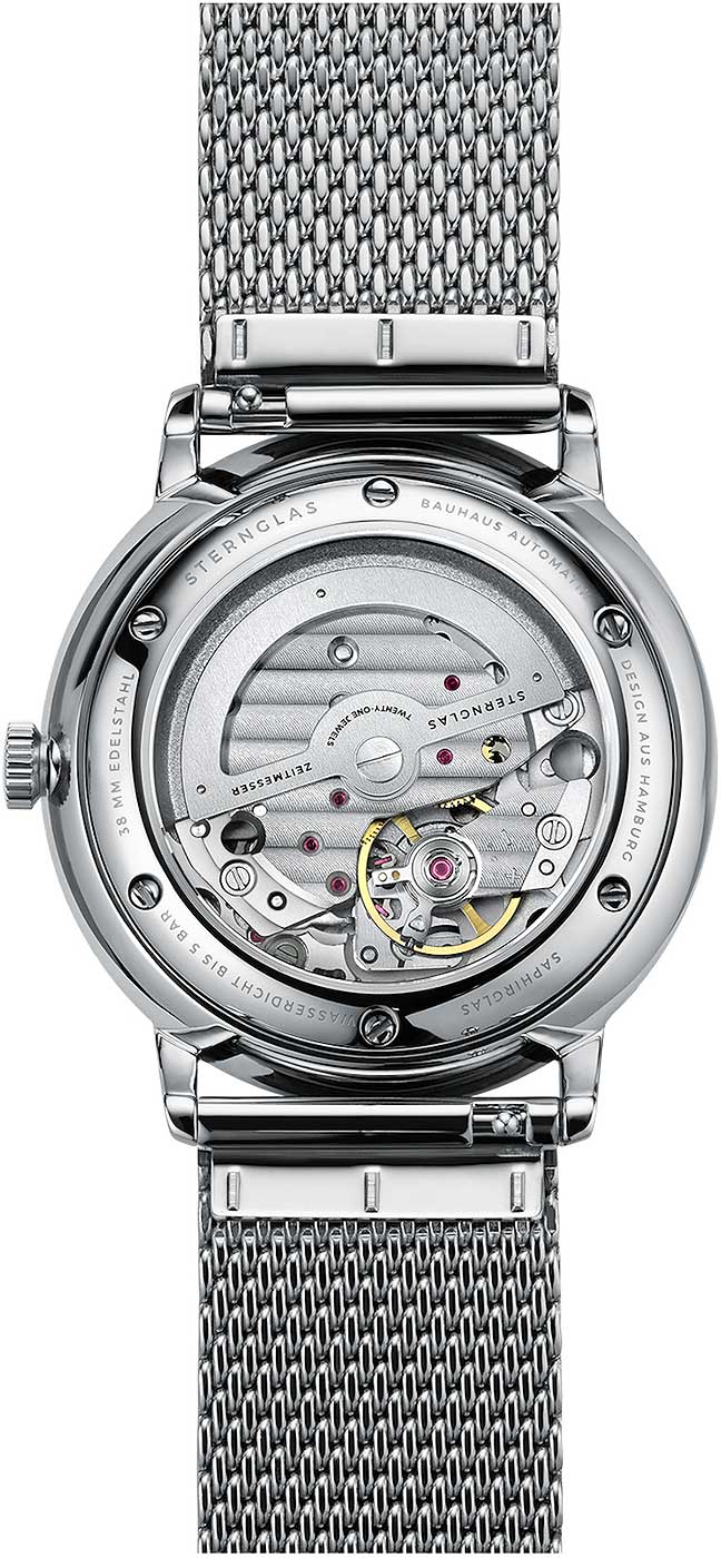 Sternglas Naos/A Automatic Bracelet Watch S02-NA01-MI04 Image 2