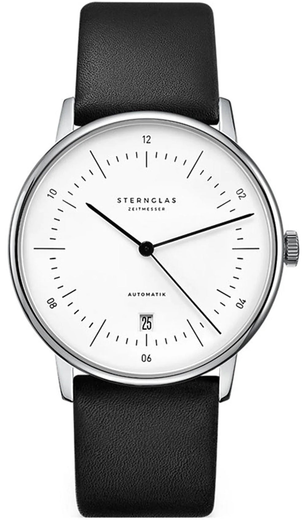 Sternglas Naos/A Automatic Leather Watch S02-NA01-PR07 Image 1