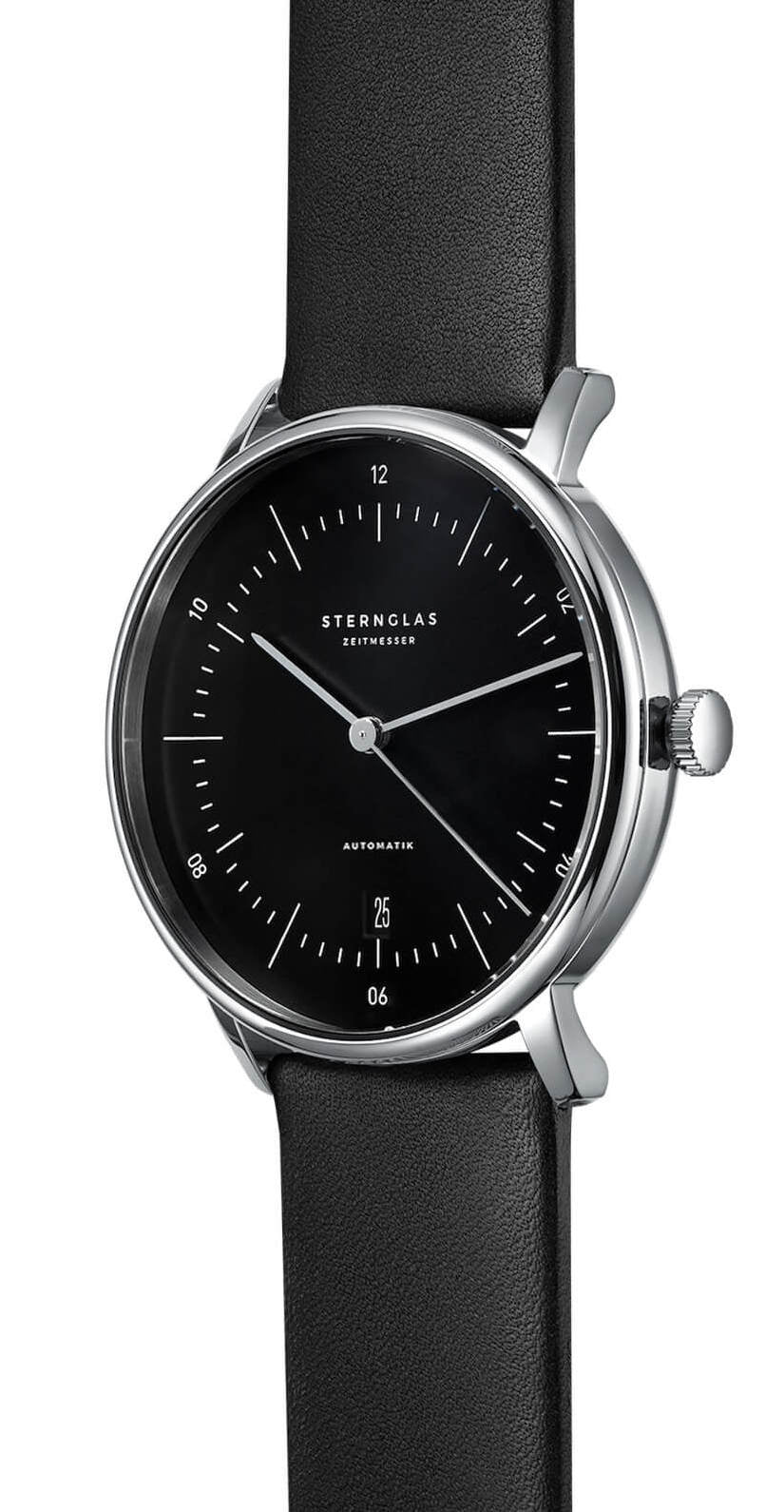 Sternglas Naos/A Automatic Leather Watch S02-NA03-PR07 Image 3