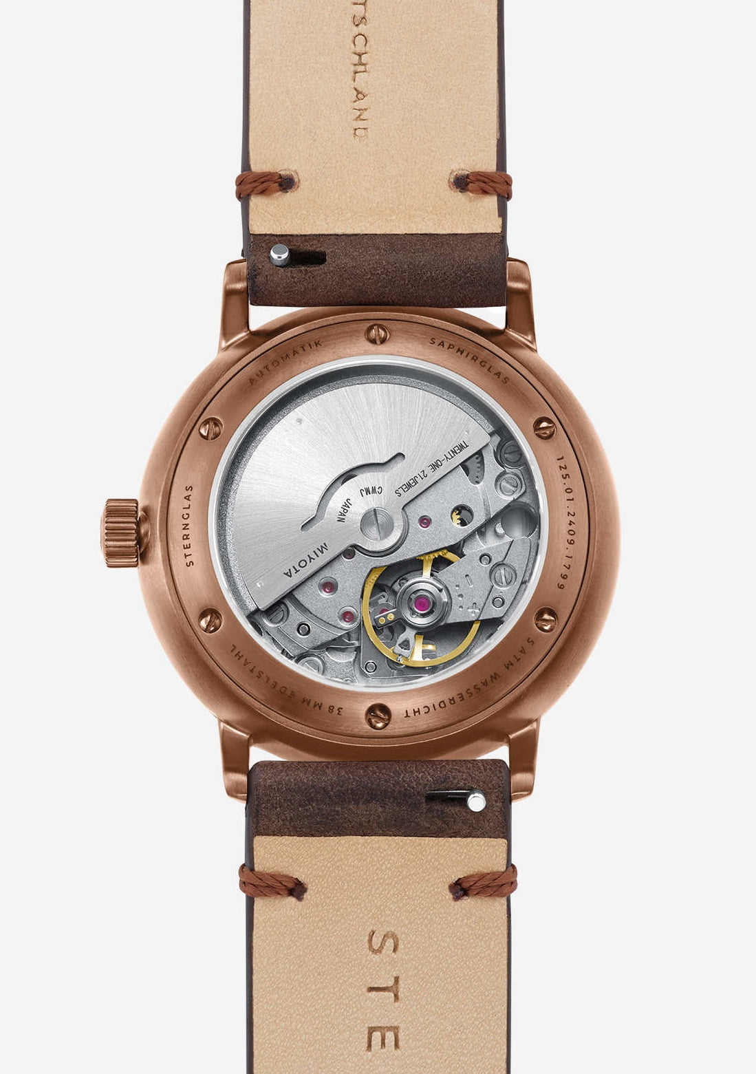 Sternglas Naos Automatik Dark Green Bronze Watch SO2-NA35-VI17 Image 4