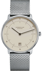 Sternglas Naos Light Brown Milanaise Watch S01-NA38-MI04 Image 1