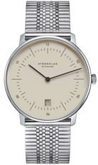 Sternglas Naos Light Brown Superslim Watch S01-NA38-ME08 Image 1
