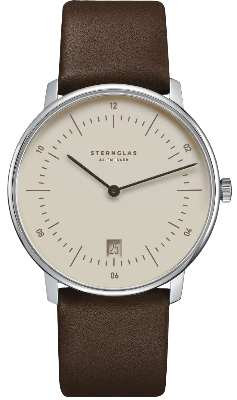 Sternglas Naos Light Brown Watch S01-NA38-PR04 Image 1