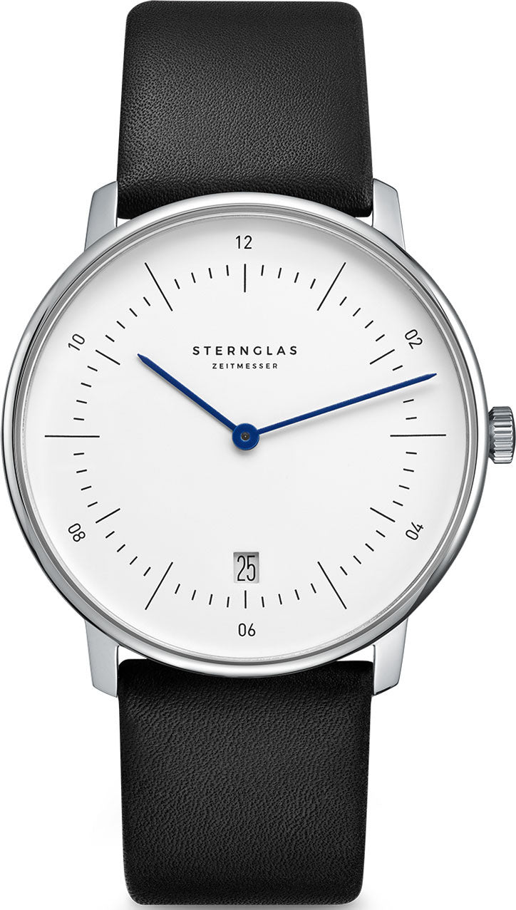 Sternglas Naos Quartz Leather Watch S01-NA01-PR07 Image 1