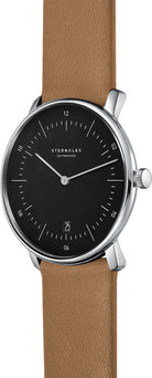 Sternglas Naos Quartz Leather Watch S01-NA03-PR01 Image 3