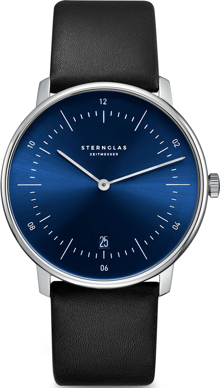 Sternglas Naos Quartz Leather Watch S01-NA06-PR07 Image 1