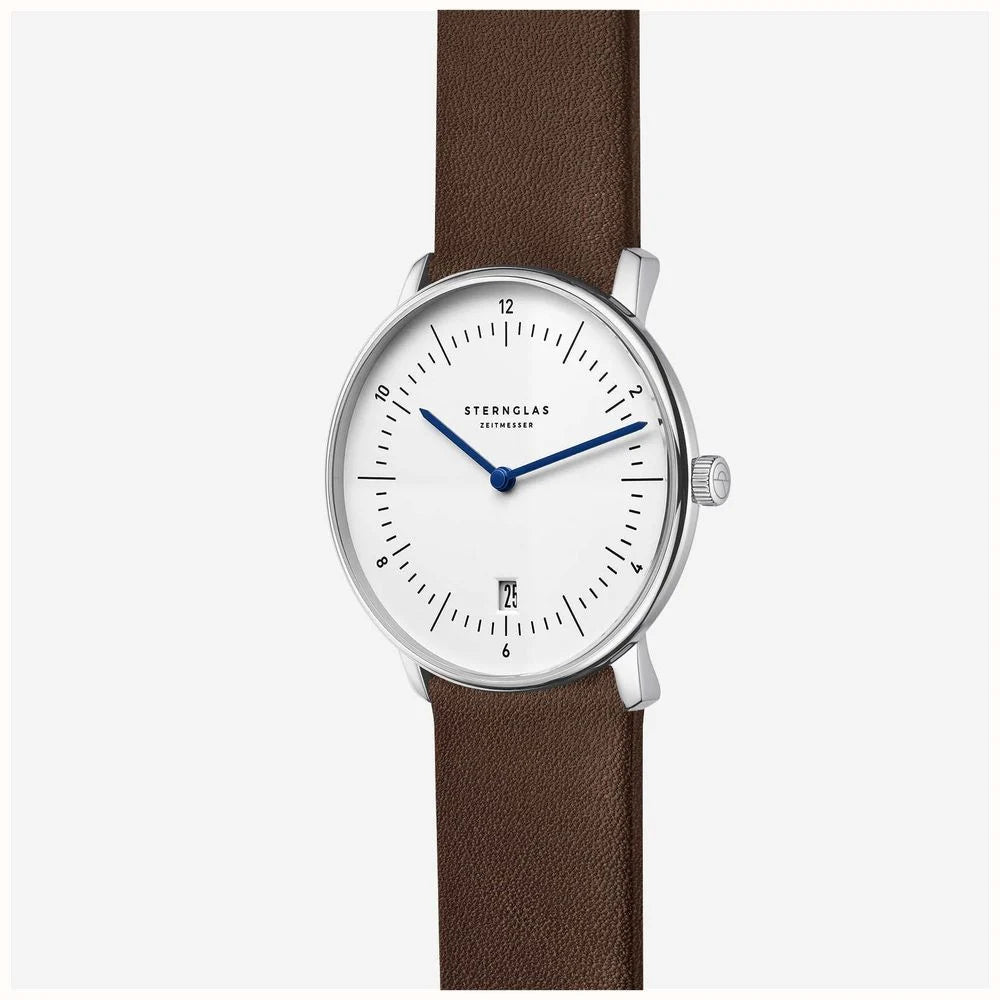 sternglas-naos-white-silver-dark-brown-watch-s01-na44-pr04