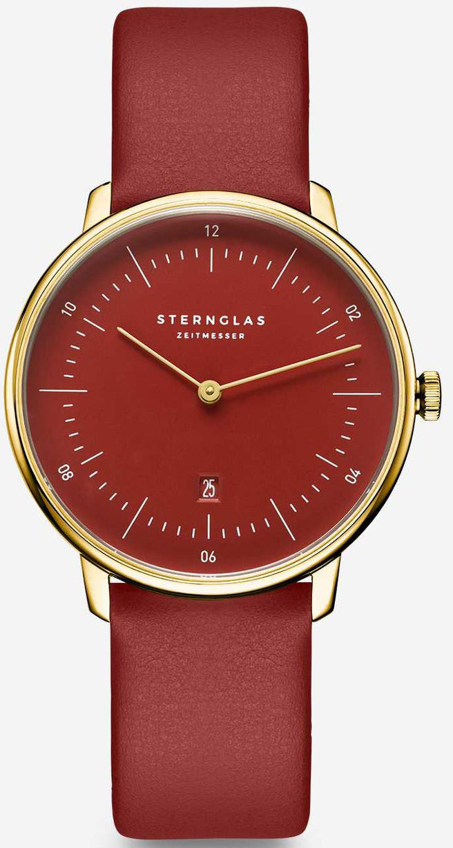 Sternglas Naos XS Edition Flora Hibiskus Watch S01-NDF29-KL16 Image 1