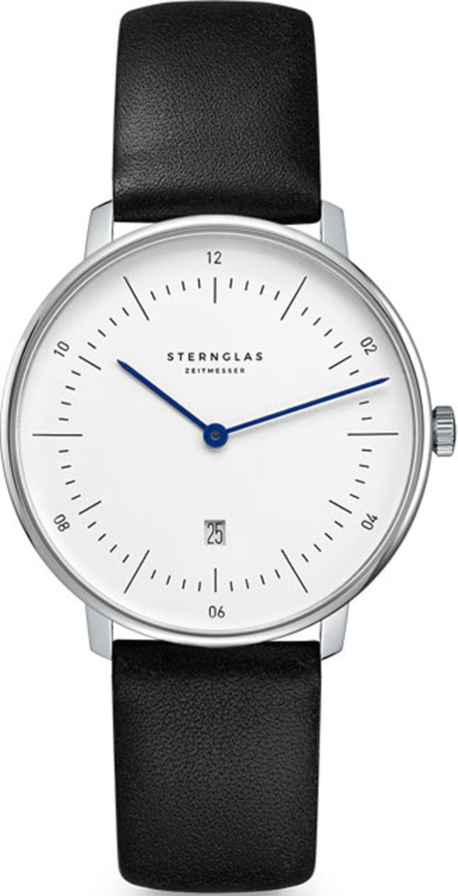 Sternglas Naos XS Quartz Leather Watch S01-ND01-KL05 Image 1