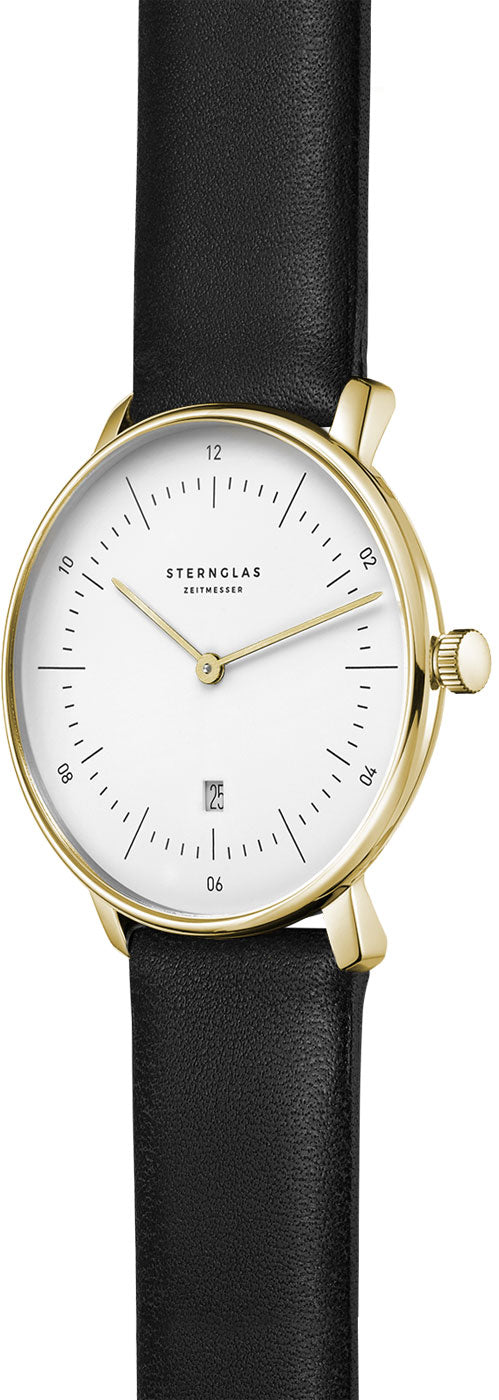 Sternglas Naos XS Quartz Leather Watch S01-ND02-KL08 Image 3