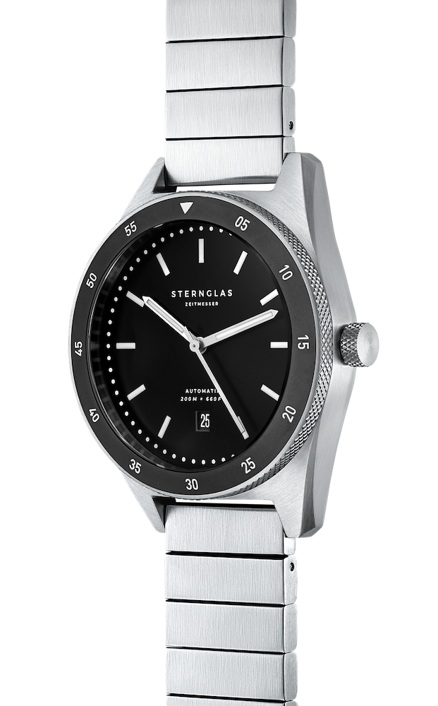 Sternglas Watch Marus Automatic Black Steel S02-MA03-ME03 Image 2